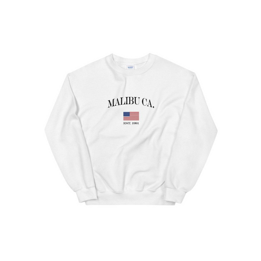 MALIBU CALIFORNIA SWEATSHIRT